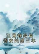 《江茜嫁给崔修安的第三年》江茜