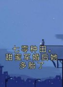 《苏小落叶天涯》七零种田，甜蜜